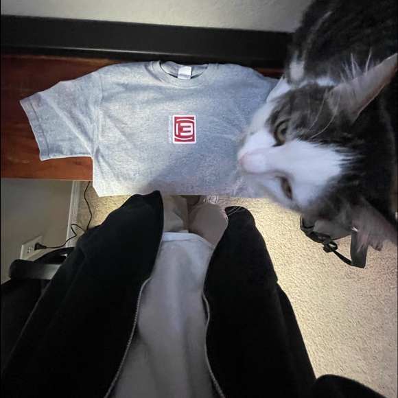 Three sixty nine grey tee - Picture 3 of 5